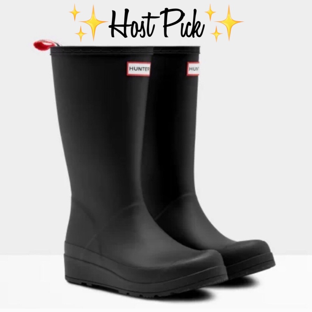 🎉HP🎉NWT Hunter Original Play Tall Rain Boot - Picture 1 of 9